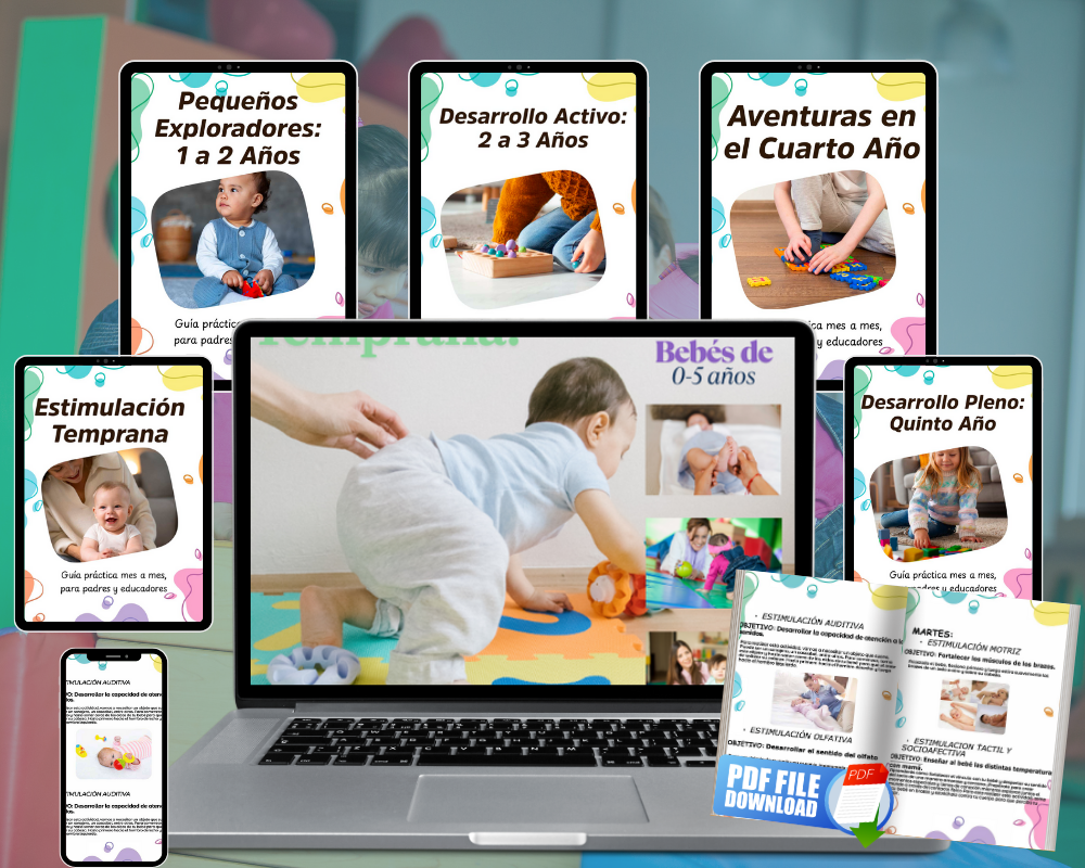 GUÍA COMPLETA DE ESTIMULACIÓN TEMPRANA DE 0 A 5 AÑOS